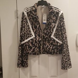 Adidas originals cropped track jacket Camoflage XL